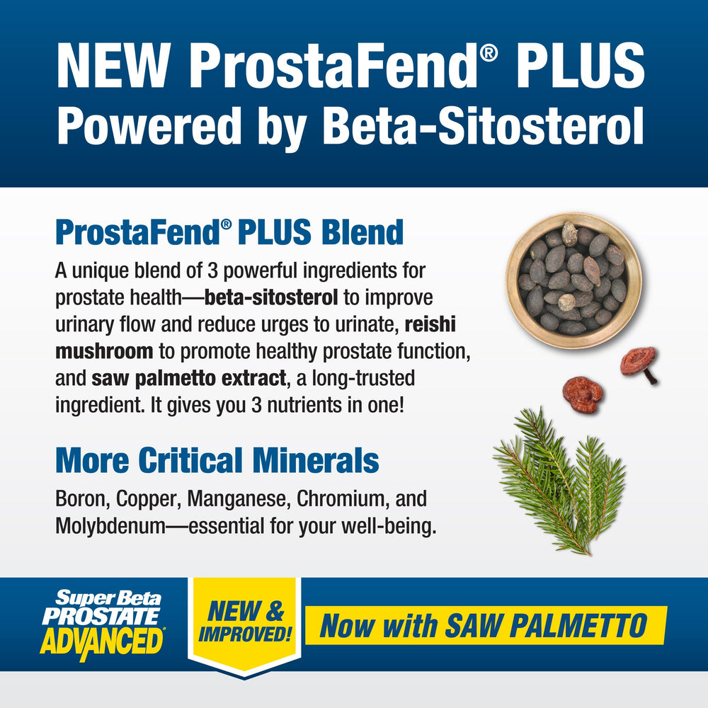 SUPER BETA PROSTATE envase en mano para mostrar escala y dosis diaria conveniente