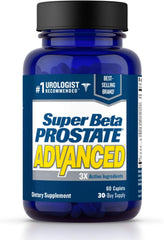 SUPER BETA PROSTATE envase frontal mostrando la marca y beneficios