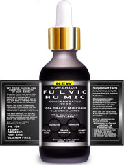 SUPERIOR FULVIC HUMIC X935 añadir a smoothie para mejorar absorción