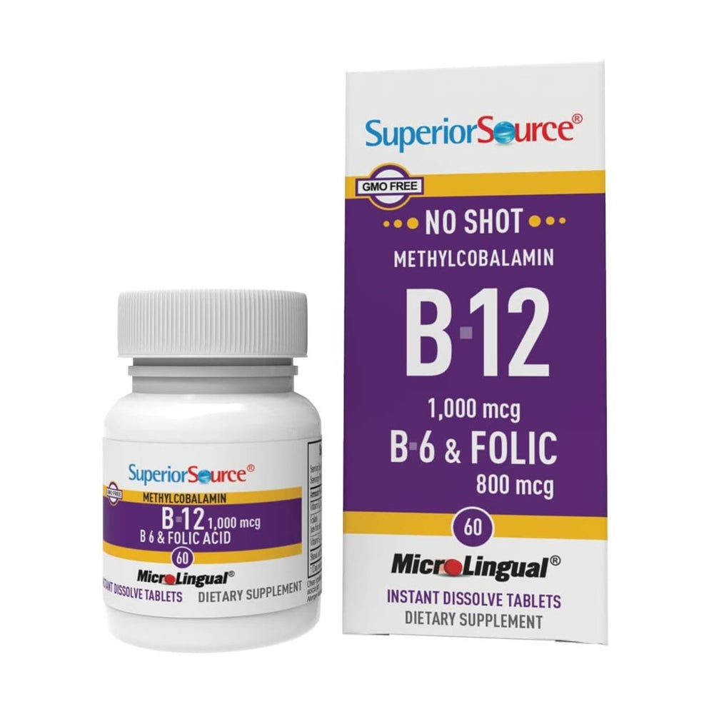 Superior Source frente del empaque muestra marca y cantidad de tabletas, facilita elección