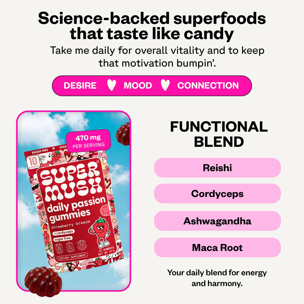 SuperMush uso diario en mesa desayuno promueve constancia
