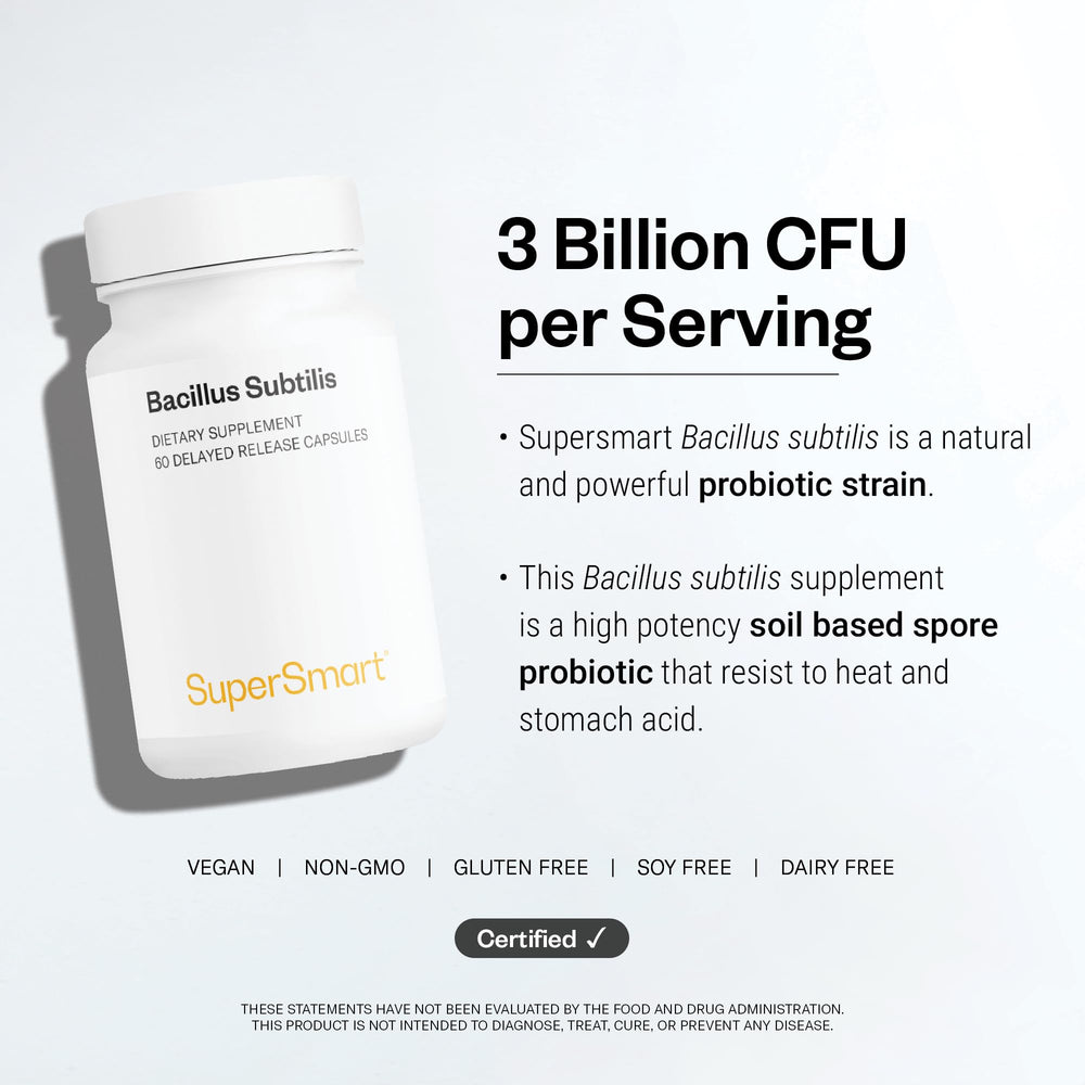 Supersmart cápsula junto a vaso de agua lista para consumo diario