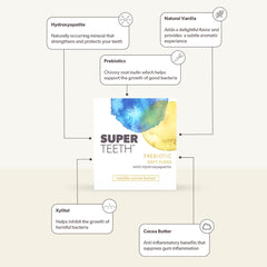 SUPER TEETH carrete de 9 metros para comparar tamaño y duración práctica