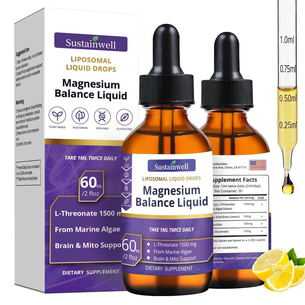 SustainWell frente del envase mostrando diseño y tamaño, beneficio en rapidez de uso