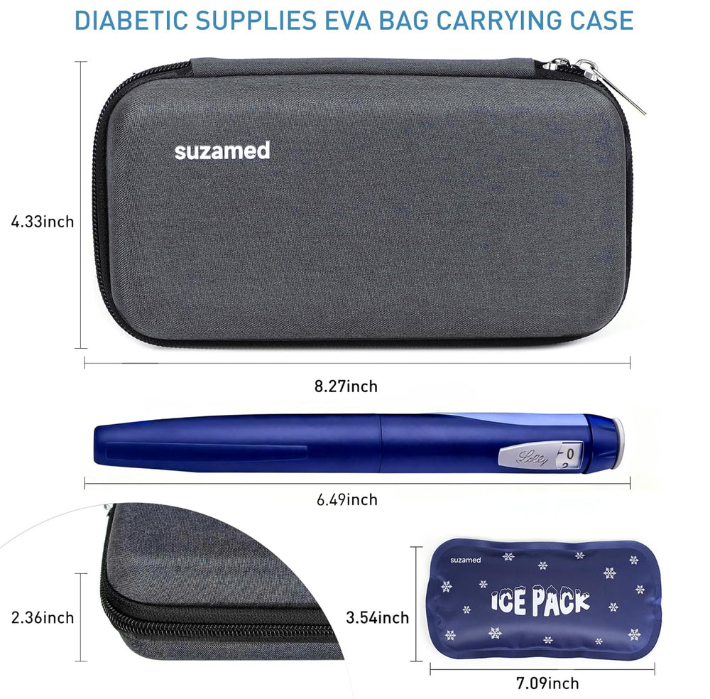 suzamed textura EVA exterior resistente que protege medicamentos