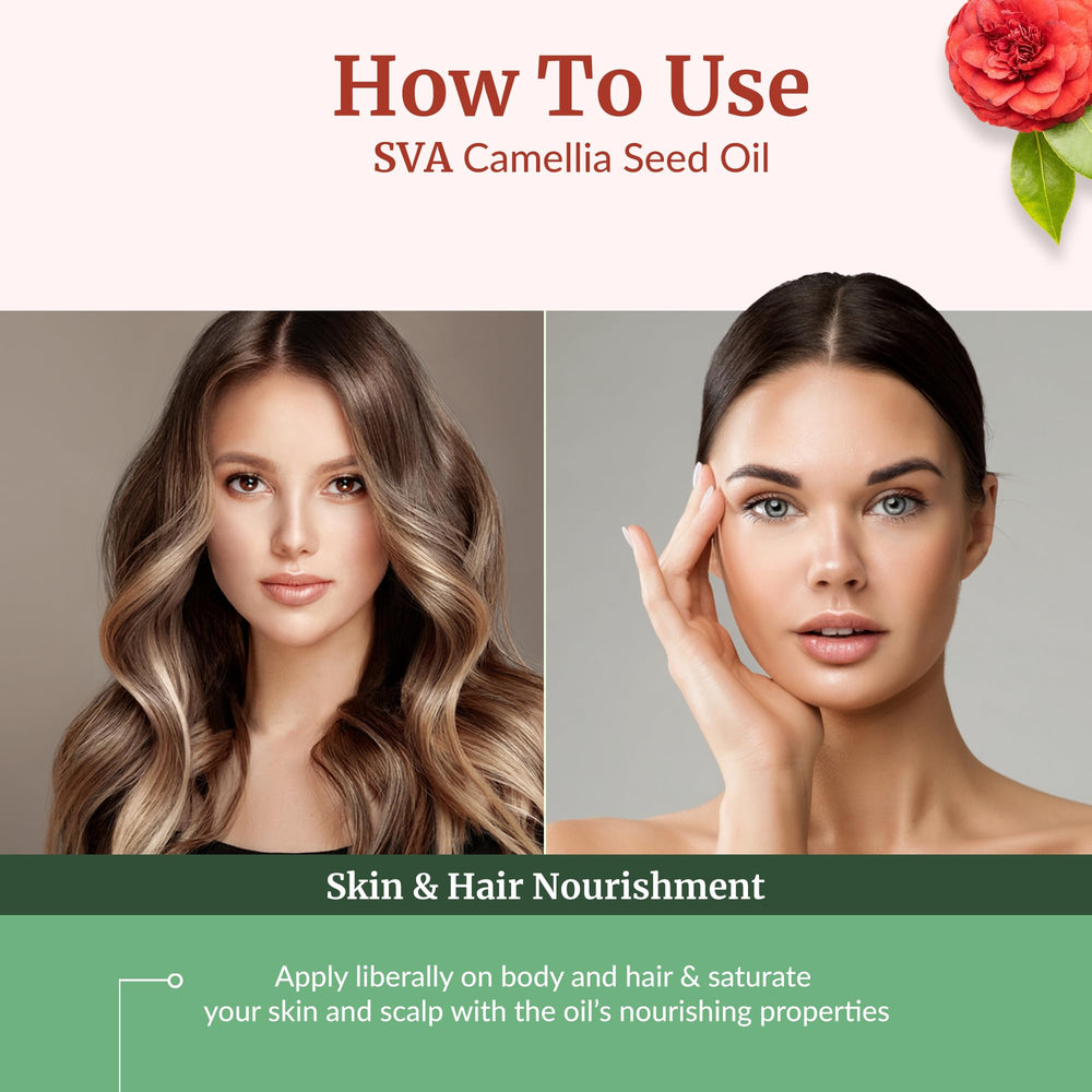 SVA ORGANICS masaje en cuero cabelludo para brillo y suavidad