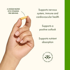 Swanson B-50 visual emphasizing immune support and resilience during stress.