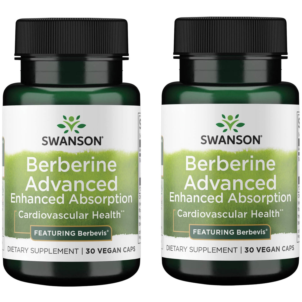 Swanson Berberina 550 mg cápsulas vegetales para uso diario.