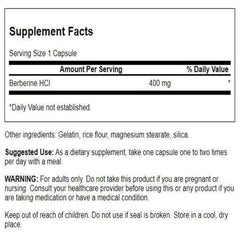 Swanson Berberina: dos frascos para apoyar una rutina diaria saludable
