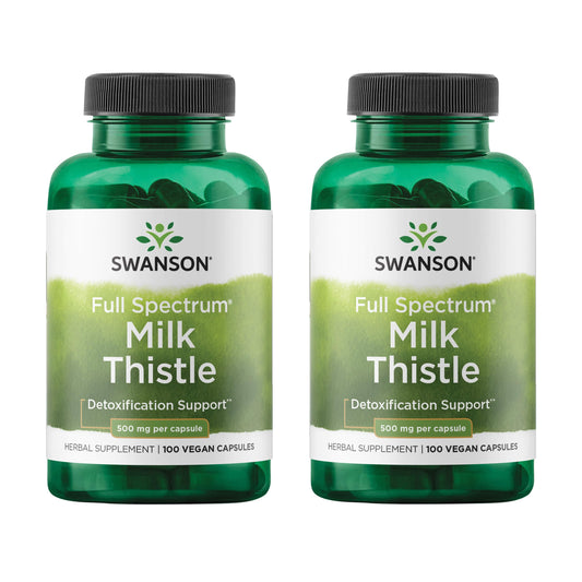 Swanson Cardo Mariano cápsulas 500 mg: soporte diario para el bienestar.