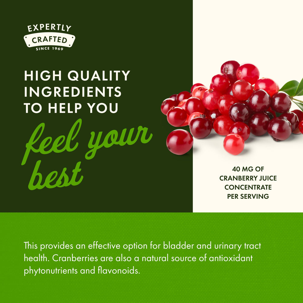 Swanson Cranberry cápsulas blandas con vitamina C y E, antioxidantes.