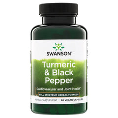 Swanson frente del empaque mostrando 90 veg caps y beneficios claros