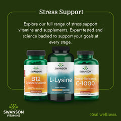 Swanson L-Lysine comparación tamaño con moneda para visualizar dimensiones reales