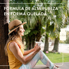 Presentación de 90 cápsulas, conveniente para uso diario y seguimiento de dosis.