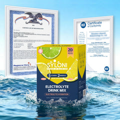 Syloni sobre individual Lemon Lime listo para llevar y mezclar fácilmente
