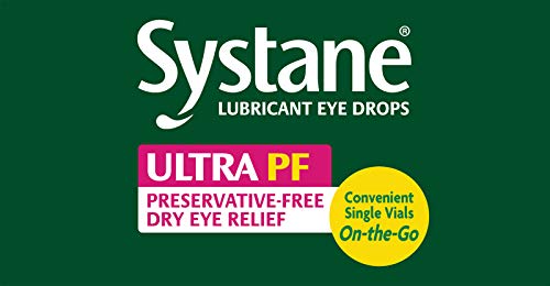 Systane etiqueta con información y beneficios para decisiones de compra