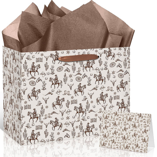 TagreSpike bolsa frontal con diseño cowboy ideal para regalo temático