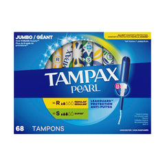 Escena de estilo de vida con Tampax Pearl en un bolso listo para el día