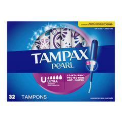 Tampax etiqueta de materiales indicando sin látex ni fragancias añadidas