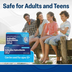 TARO aplicación en pie en uso para reducir picor y ardor en interdigital
