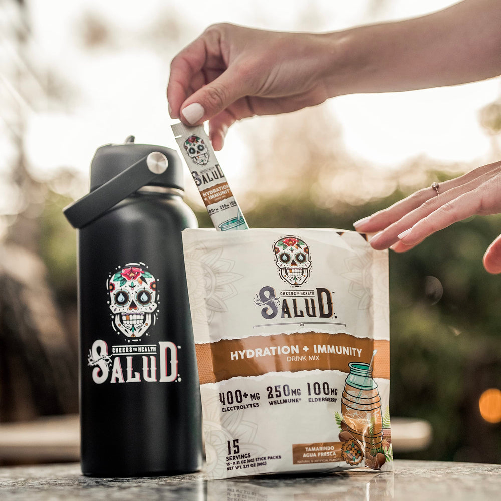 Taste Salud consumo al aire libre hidratación práctica durante actividades