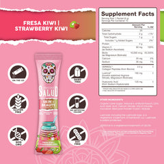 Taste Salud polvo textura mostrando mezcla fina y disolución rápida