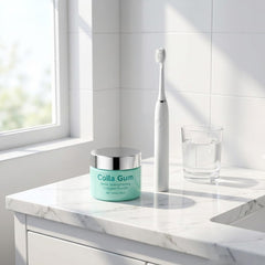 tebazoew producto en baño moderno que sugiere rutina diaria