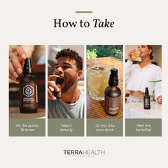 Terra Health Essentials estilo de vida en cocina mostrando uso cotidiano