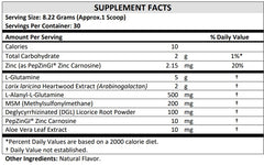 Terra Origin Larix laricina prebiotic fiber highlighting natural gut health support.