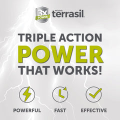 terrasil etiqueta con ingredientes clave resaltando origen natural