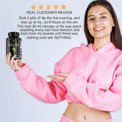 THE ENCLARE NUTRITION detalle de cápsula que resalta fórmula natural y calidad