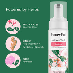 The Honey Pot Company gel textura transparente que demuestra suavidad