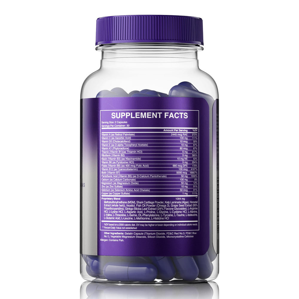 The Mane Choice varias cápsulas sobre superficie clara destacando aspecto