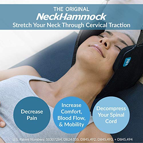 The Neck Hammock detalle de la almohadilla para nuca con soporte ergonómico y confort