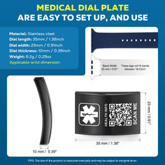 Theluckytag detalle de la correa de PVC flexible, cómodo para uso diario