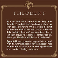 Detalle de la textura cremosa de Theodent Kids, cómoda y suave al cepillar