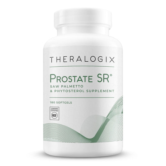 Theralogix Prostate SR cápsulas blandas para apoyo urinario.