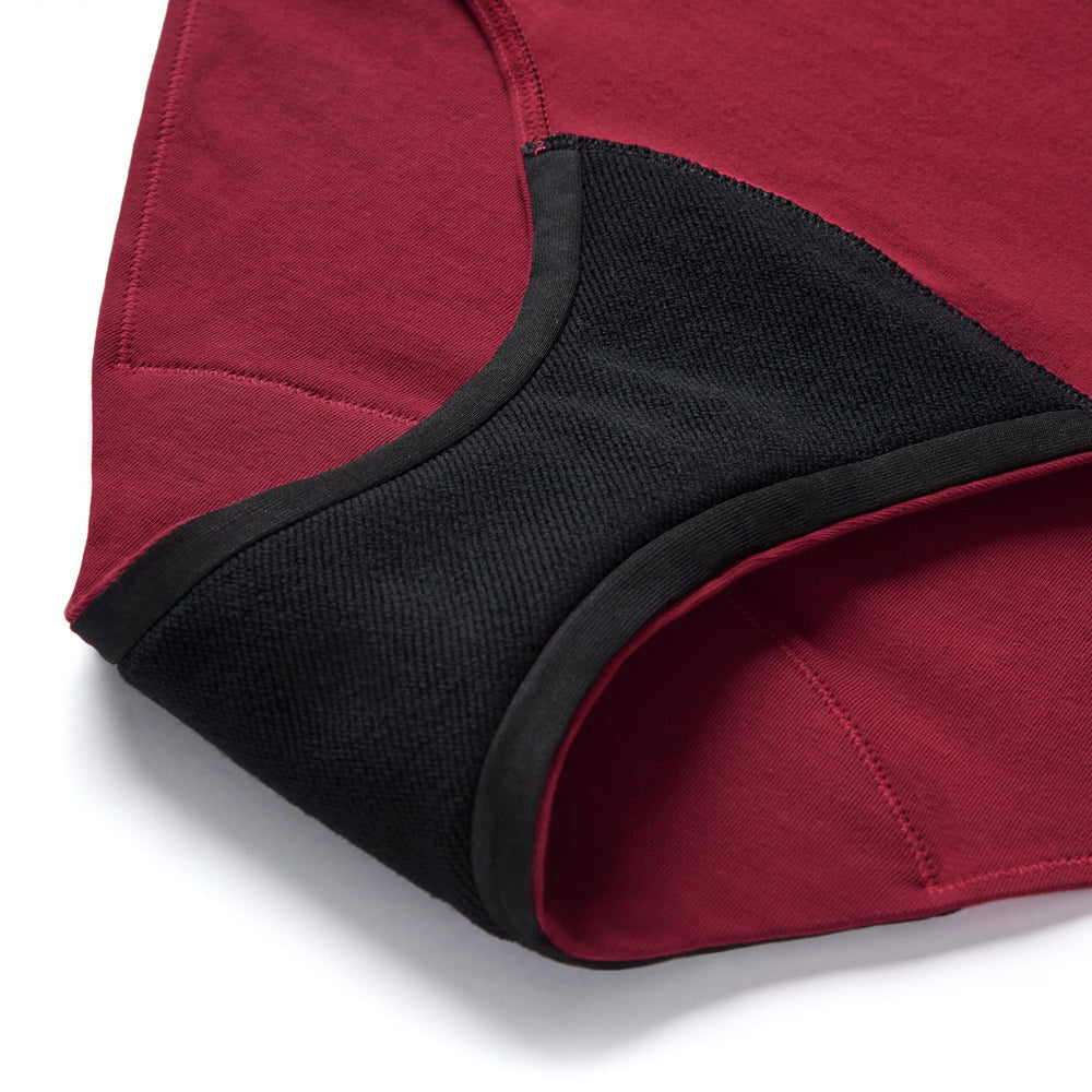 Thinx for All primer plano del núcleo absorbente que ofrece mayor capacidad