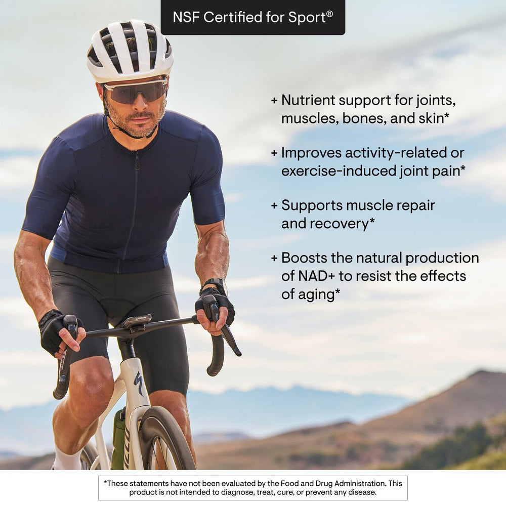 Etiqueta NSF certificado para deporte de THORNE Collagen Fit