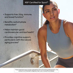 THORNE Glutathione-SR, vista interior de la caja