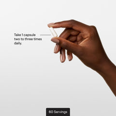 THORNE Lysine nutrition facts panel emphasizing third-party testing.