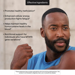 Contiene methylcobalamina, forma activa de B12 para funciones nerviosas.