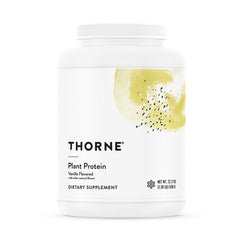 THORNE envase frontal mostrando el diseño y cantidad, comunicación clara de beneficio