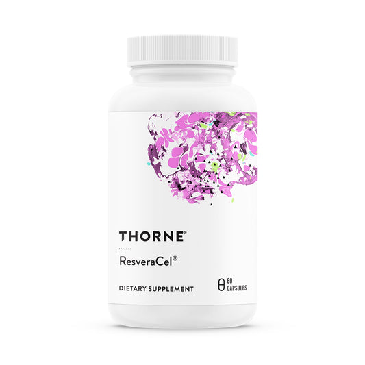 THORNE caja frontal mostrando el producto y beneficios visibles