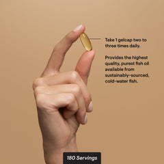 Athlete at gym with Thorne Super EPA on shelf nearby.