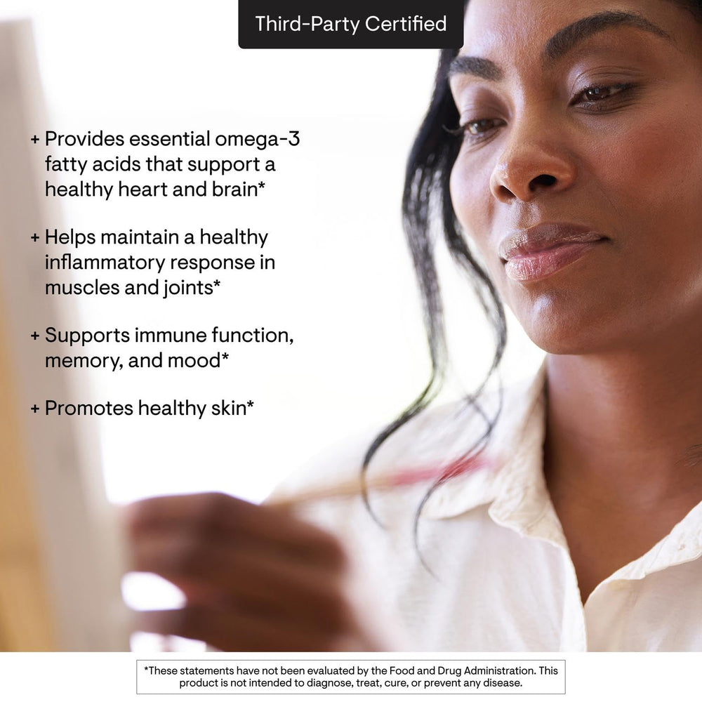 THORNE etiqueta detallada con información nutricional y pureza