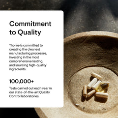 Close-up of Thorne Super EPA ingredients panel clearly labeled.