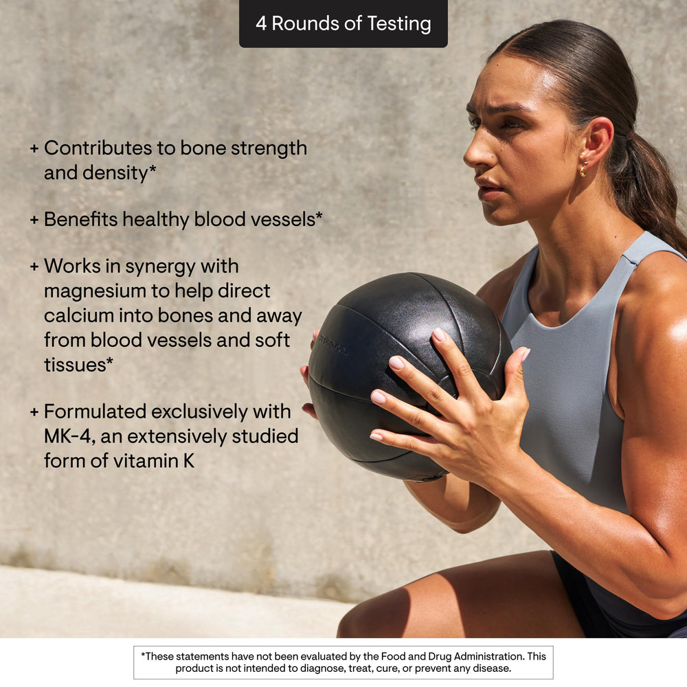 THORNE Vitamina K2 Líquido: frasco compacto ideal para viajes