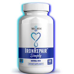 Three Arrows frontal del empaque mostrando suplemento y beneficio digestivo
