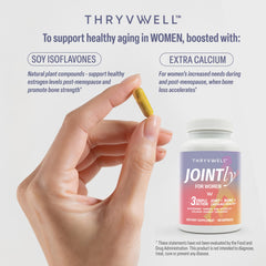ThryvWell cúrcuma y boswellia representando apoyo botánico natural